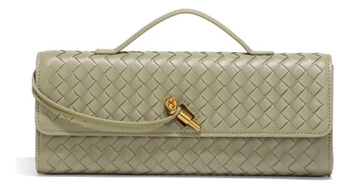 # Bandolera Tejida A Mano For Mujer, Bolso De Mano De Piel