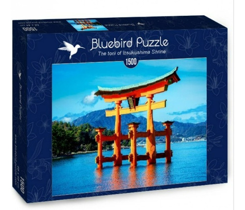 Bluebird Puzzle 1500 Pzs - The Torii Of Itsukushima Shrine