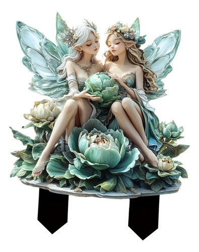 Estaca De Jardín De Hadas, Letrero Decorativo Para Patio,