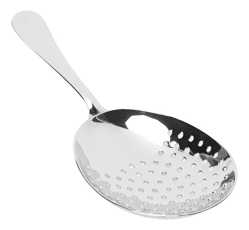 Cuchara Skimmer Spoon, Colador De Julepe De Acero Inoxidable