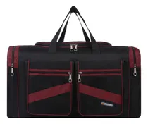 Comprar Sacola De Viagem Grande Oxford 45 L Com Alça Tiracolo, Zíper Inoxidável E Vários Compartimentos Bolsa Mala Masculina Feminina Academia, Mala De Mão E Bolsa Esportiva, Mala De Viagem Cor Vermelho