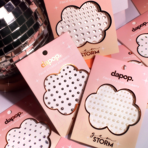 Piedra Sticker Dapop Modelo Gem Mini Larga Duracion