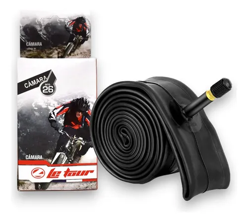 Camara Bicicleta Aro 26 1 95 X 2 125 Valvula Auto 48mm Caja