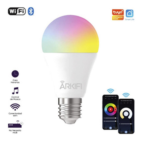 Ampolleta Irt Smart Wifi Colores E27 E27wififr