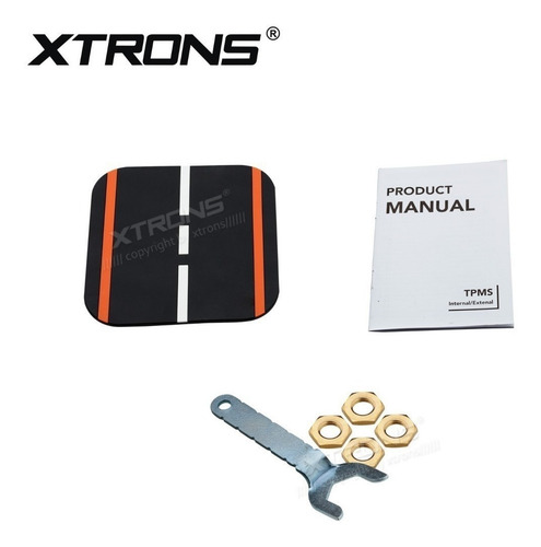 Imagen 8 de 9 de Tpms Monitoreo Sensor Presion Llantas Con Monitor Universal