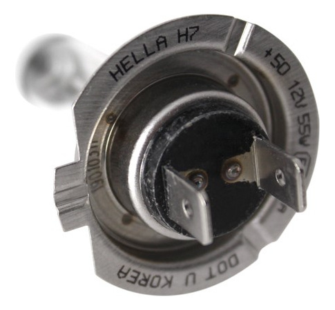 Foco H7 12v 55w 50% Mas Luz - Hella 7001
