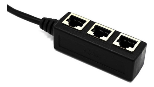* Cable Divisor De Ethernet Rj45, Rj45 1 Macho A 3 X Puerto
