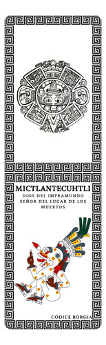 Pack 5 Separadores Magnéticos De Libros Dioses Prehispánicos Multicolor Dioses 03