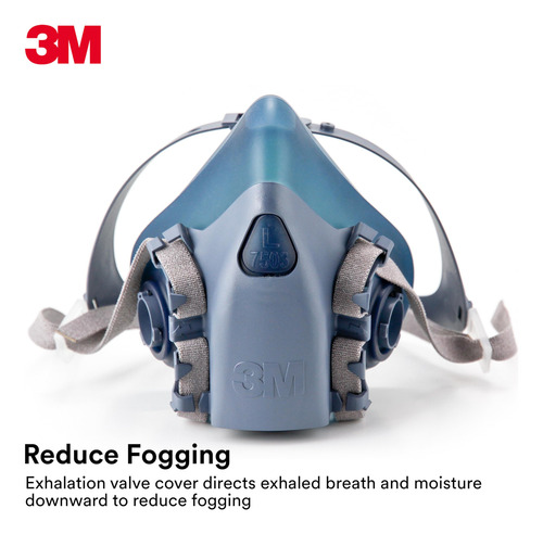 Respirador 3m 7503 De Media Cara Reutilizable Para Gases Y V