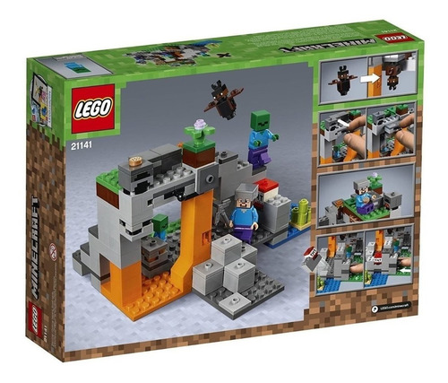 Lego Minecraft 21141 The Zombie Cave Nuevo, Envio Gratis