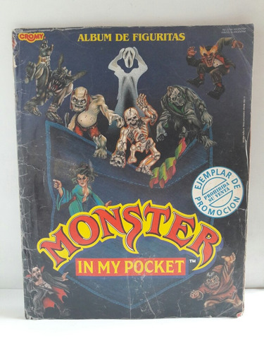 Álbum Monster In My Pocket Completo Original 1992 Mimp