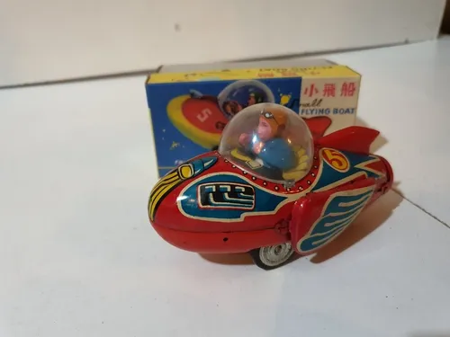 comprar Antiguo Juguete- Nave Espacial Del Año 1960- Nuevo Con Caja