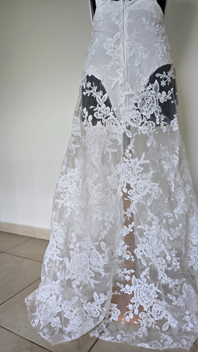 Vestido De 15. ¡en Tul Bordado.