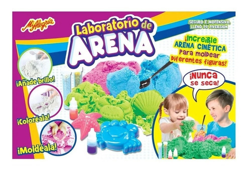 Arena Mágica Laboratorio De Arena Mi Alegría Juguete Infanti