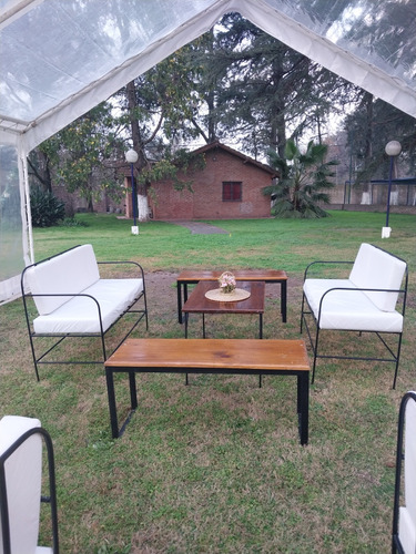 Alquiler De Livings/barras Moviles/mesas/ Banquetas/pergola