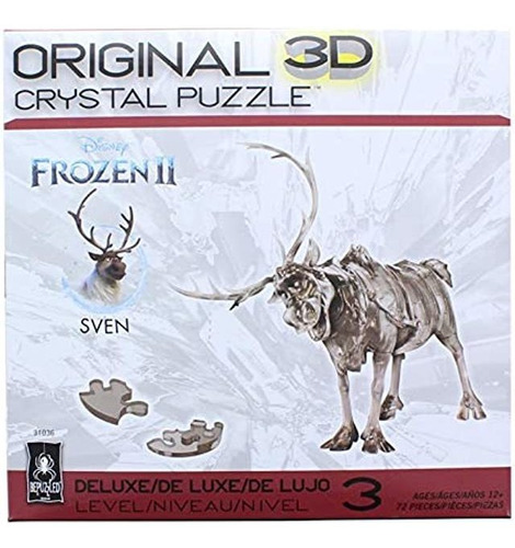 Bepuzzled Sven The Reindeer Frozen Deluxe Original 3d Delux