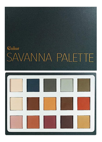Ccolor Cosmetics - Savanna, Paleta De Sombras De Ojos De 15