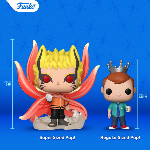 Funko Pop Boruto Naruto Baryon Mode #1361 - Super Sized Pop