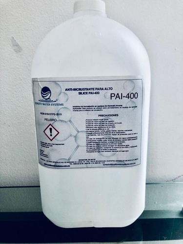 Anti-incrustante Pai-400 Presentacion Galón De 3.75 L