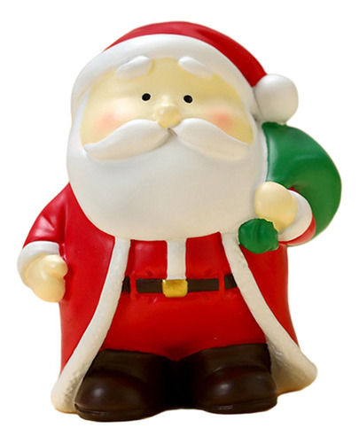 Figuritas De Papá Noel Tradicionales De Temporada (6 Cm De