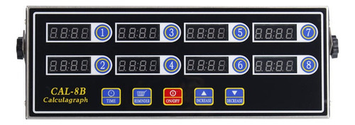 Cal-8b Temporizador Portátil De 8 Canales Temporizador
