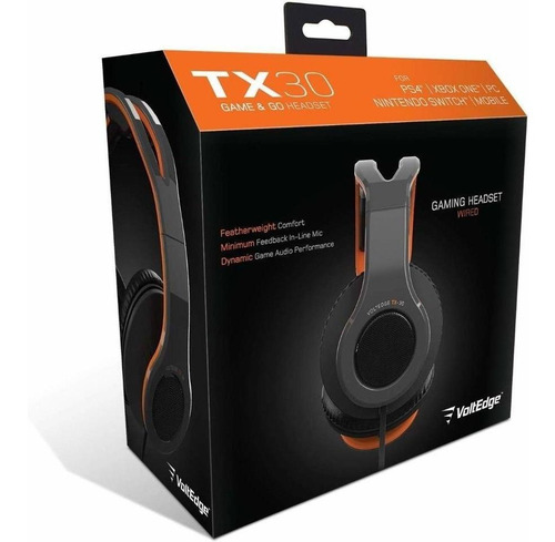 Imagen 1 de 5 de Headset Tx-30 Universal Voltedge ( Garantía De Por Vida )