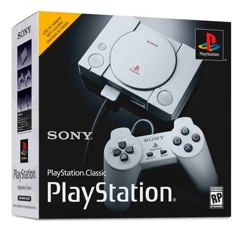 Imagen 4 de 8 de Sony PlayStation Classic 16GB Standard color gris