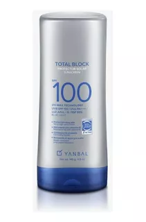 Total Block Protector Solar Jumbo Spf 100 By Yanbal