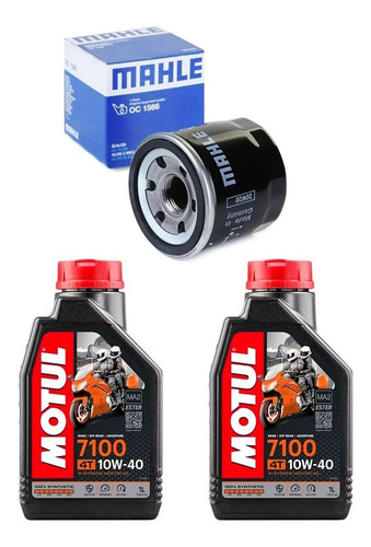 Kit Service Kawasaki Z 400 + Aceite Motul 7100 Ryd