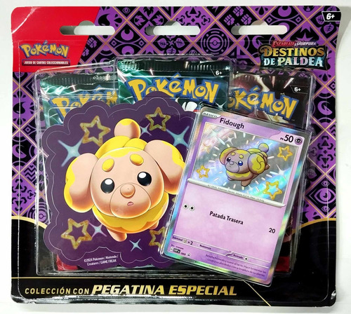 Pokemon Destinos De Paldea - Colección Con Pegatina Especial