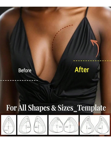 Brasier Push Up Calcomanía Para Levantamiento De Senos