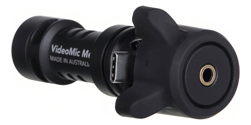 Microfone Rode Videomic Me-c USB-C para Android, cor preta