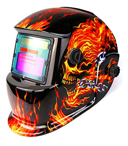 Casco De Soldadura Capucha De Oscurecimiento Automátic...