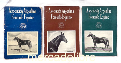 Asociacion Argentina Fomento Equino 1941 Caballo Anasagasti