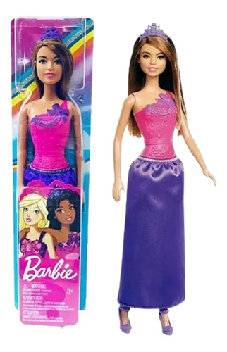 Muñeca Barbie Princesa 30cm Niña Juguete Set Mattel Original