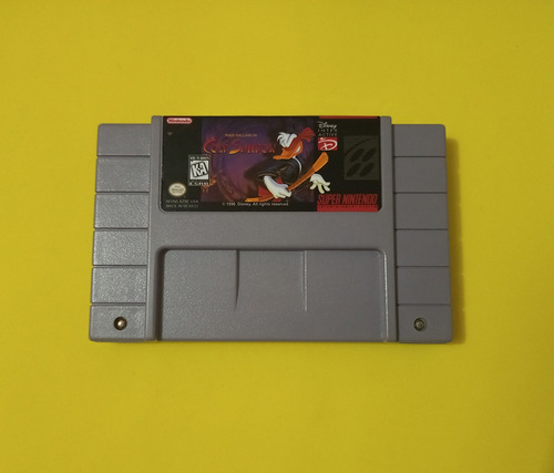Maui Mallard In Cold Shadow (original Relabel - Snes) (Usado)