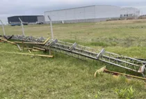 Comprar Cabriada Tinglado Galpón Parabolico 10mts Envíos Al País