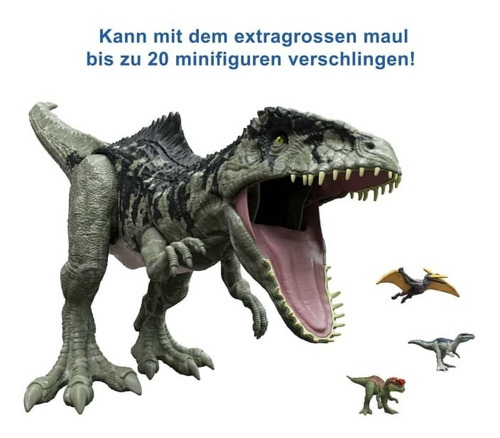 Imagen 3 de 5 de Giganotosaurus Super Colosal Jurassic World 99 Cm Mattel