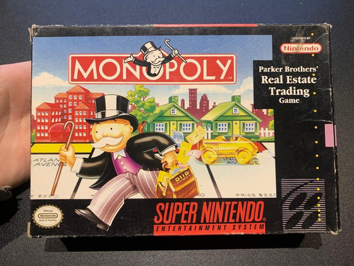 Monopoly Snes Caja Sola #1