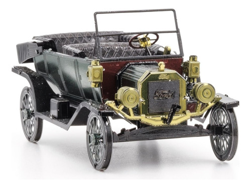 Maqueta Metalica Ford T 1910 Verde 3d Para Armar Metal Earth