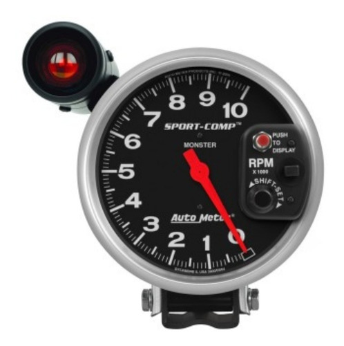 Tacómetro Rpm + Shift Light Autometer Tuning Auto Rg_imports