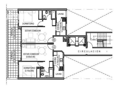 Imagen 19 de 20 de 51m2 - 2 Amb Con Balcón Terraza Y Cochera A Estrenar Con Detalles De Categoría - Villa Urquiza