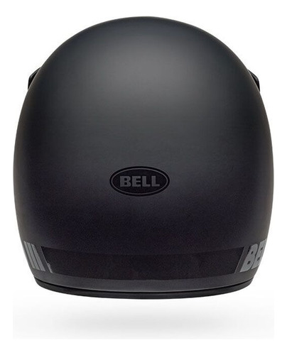 Casco Moto Bell Moto-3 Integral Sin Visor Fibra De Vidrio Negro Classic Matte/gloss Blackout Xl