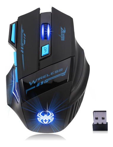 Luces Mouse Breathing Pro Gamer Para Wireless 2400 Coloridas