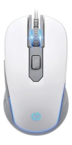 Mouse Gamer Hp M200 Blanc Iluminado 2400dpi/ Color Blanco