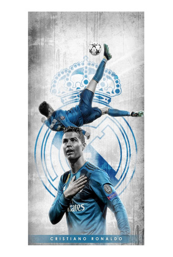 Póster Papel Fotográfico Chilena Cristiano Real Madrid 40x80