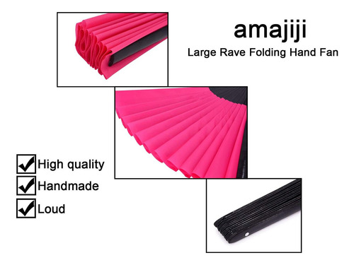 Amajiji Gran Fan De Fanático De Los Fanáticos Plegables Para