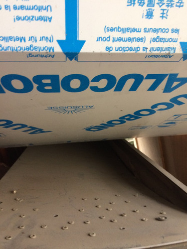 Aluminio Compuesto Alucobond 125x310x 3 Mlm X Metro Cuadrado