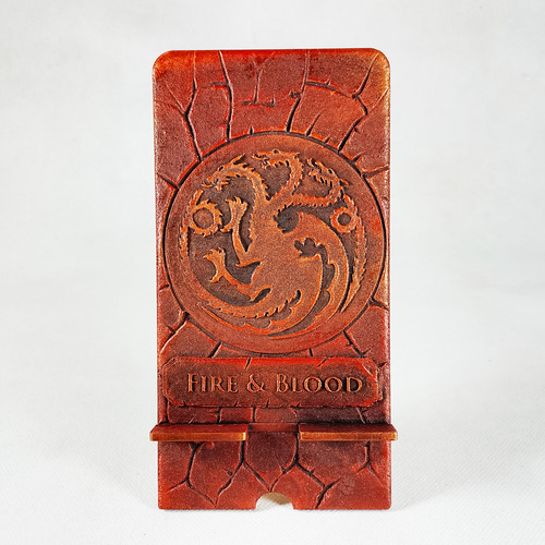 Portacelular Soporte Celular Atril Targaryen Juego De Tronos