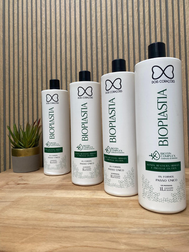 Bioplastia Capilar Dois Corações Zero Formol 1l
